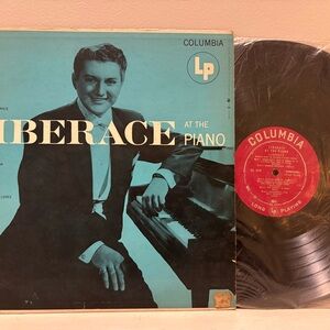 Vintage Liberace At The Piano Vinyl LP Record Columbia CL 575 (1952)